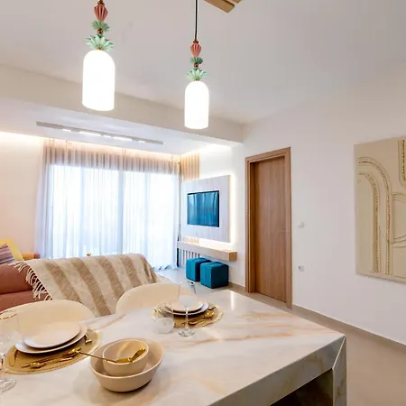 Elean Private Pool & Sea View Apartamento